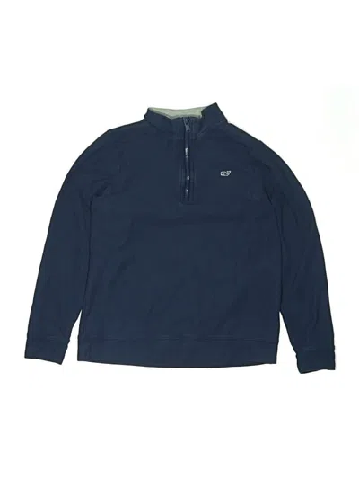 Pre-owned Vineyard Vines Kids' Pullover Sweater In Blue