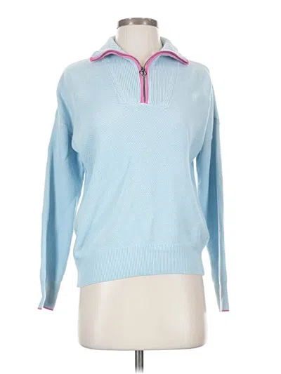 Pre-owned Vineyard Vines Pullover Sweater In Blue