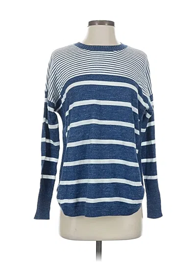 Pre-owned Vineyard Vines Pullover Sweater In Blue