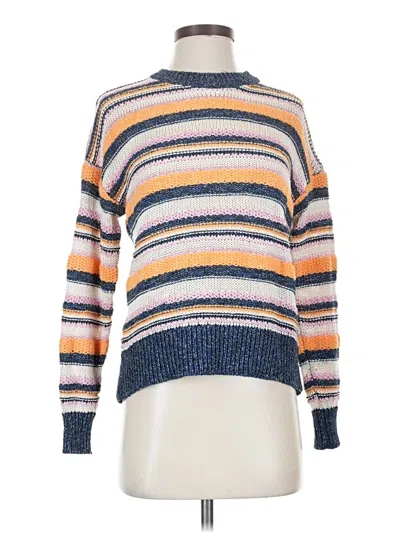 Pre-owned Vineyard Vines Pullover Sweater In Blue