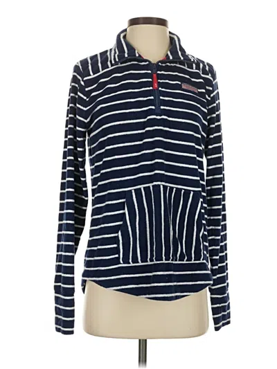 Pre-owned Vineyard Vines Pullover Sweater In Blue