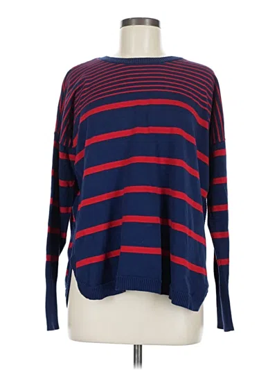 Pre-owned Vineyard Vines Pullover Sweater In Blue