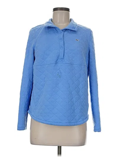 Pre-owned Vineyard Vines Pullover Sweater In Blue