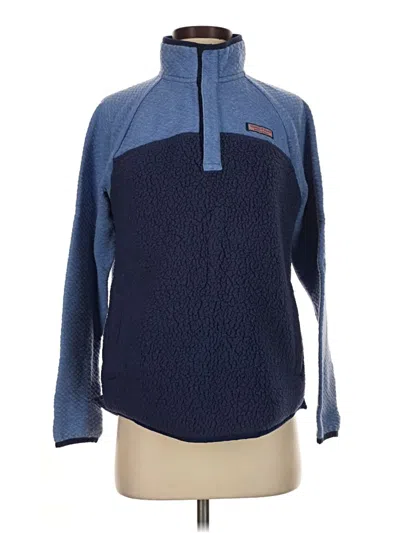 Pre-owned Vineyard Vines Pullover Sweater In Blue