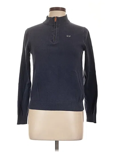 Pre-owned Vineyard Vines Pullover Sweater In Blue