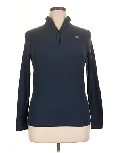 Pre-owned Vineyard Vines Pullover Sweater In Blue