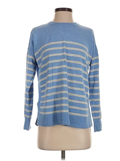 Pre-owned Vineyard Vines Pullover Sweater In Blue