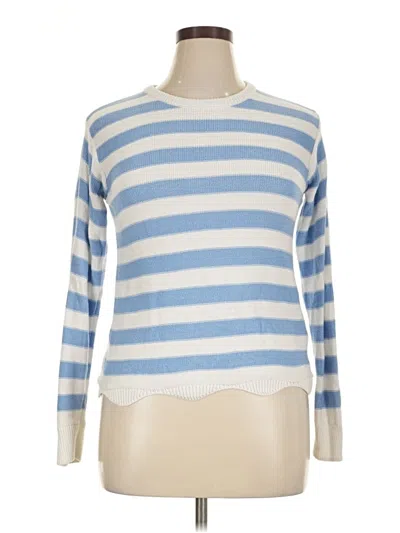 Pre-owned Vineyard Vines Pullover Sweater In Blue