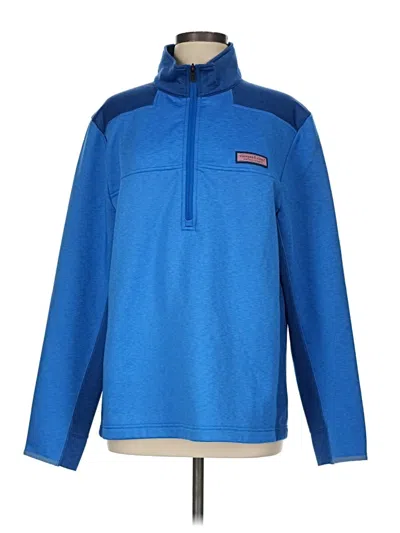 Pre-owned Vineyard Vines Pullover Sweater In Blue