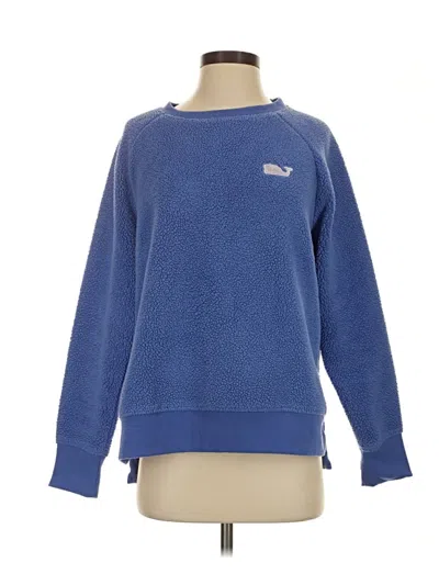 Pre-owned Vineyard Vines Pullover Sweater In Blue