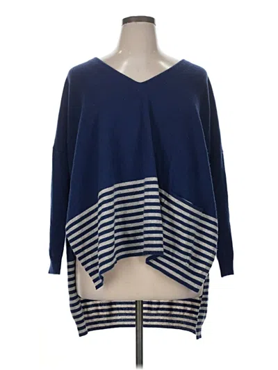 Pre-owned Vineyard Vines Pullover Sweater In Blue