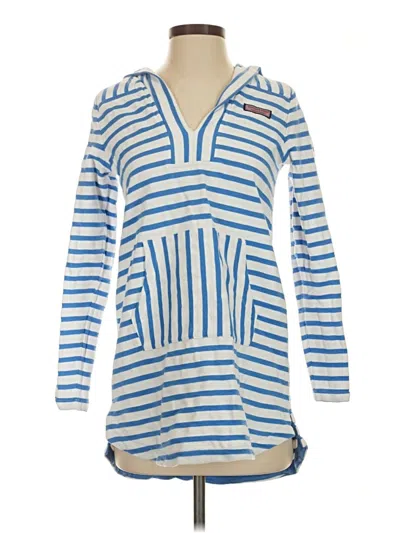 Pre-owned Vineyard Vines Pullover Sweater In Blue