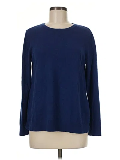 Pre-owned Vineyard Vines Pullover Sweater In Blue