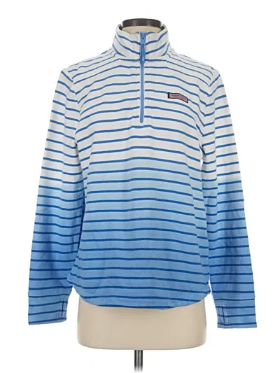 Pre-owned Vineyard Vines Pullover Sweater In Blue