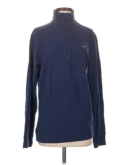 Pre-owned Vineyard Vines Pullover Sweater In Blue