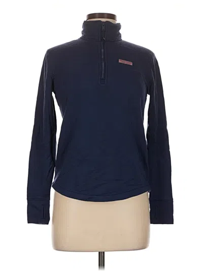 Pre-owned Vineyard Vines Pullover Sweater In Blue