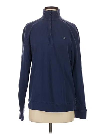 Pre-owned Vineyard Vines Pullover Sweater In Blue
