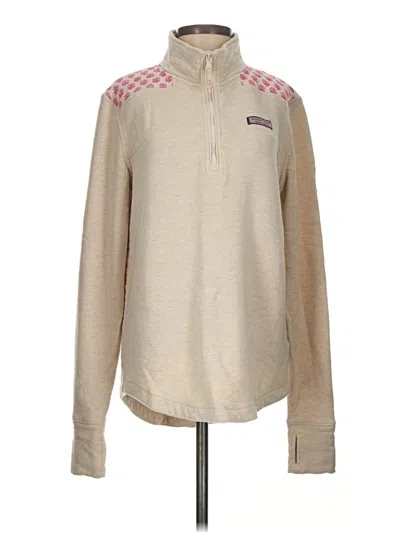 Pre-owned Vineyard Vines Pullover Sweater In Brown