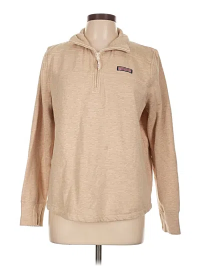 Pre-owned Vineyard Vines Pullover Sweater In Brown