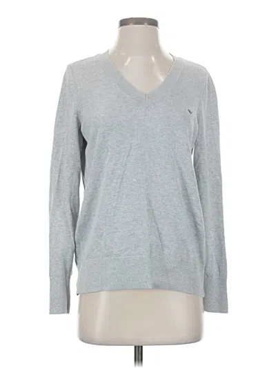Pre-owned Vineyard Vines Pullover Sweater In Gray
