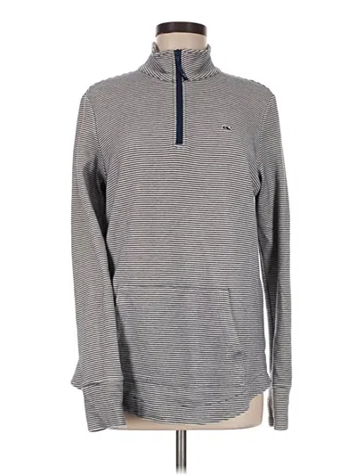 Pre-owned Vineyard Vines Pullover Sweater In Gray