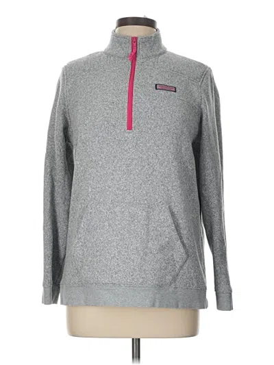 Pre-owned Vineyard Vines Pullover Sweater In Gray