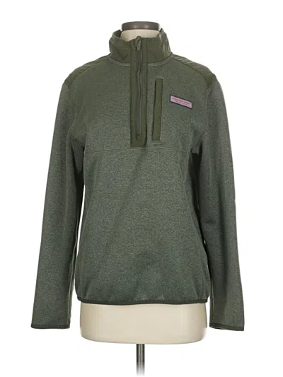 Pre-owned Vineyard Vines Pullover Sweater In Green