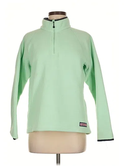 Pre-owned Vineyard Vines Pullover Sweater In Green