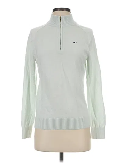 Pre-owned Vineyard Vines Pullover Sweater In Green
