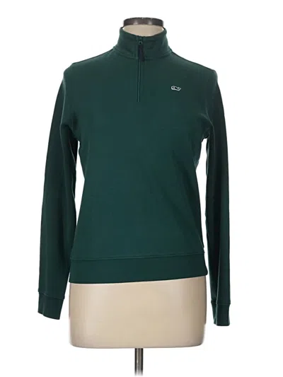Pre-owned Vineyard Vines Pullover Sweater In Green