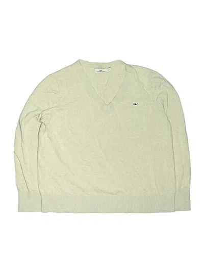 Pre-owned Vineyard Vines Kids' Pullover Sweater In Green