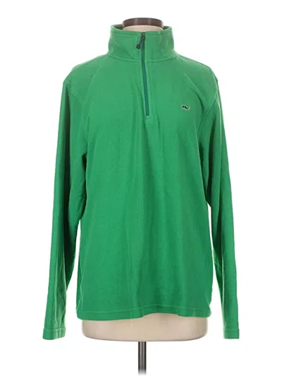 Pre-owned Vineyard Vines Pullover Sweater In Green