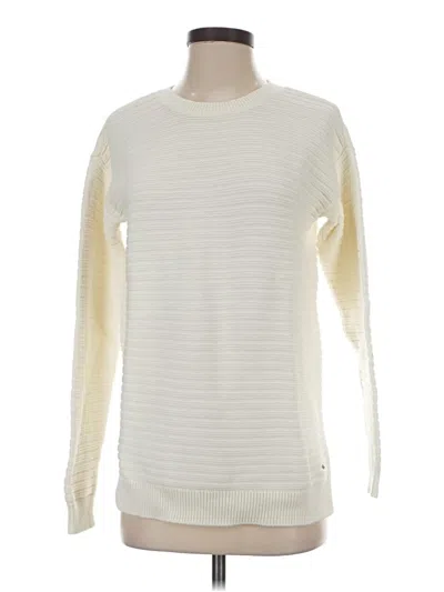Pre-owned Vineyard Vines Pullover Sweater In Ivory