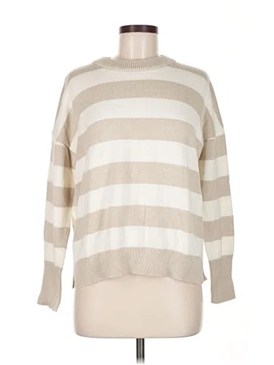 Pre-owned Vineyard Vines Pullover Sweater In Ivory