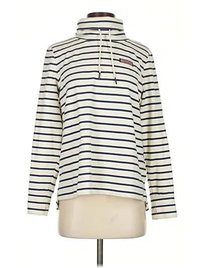 Pre-owned Vineyard Vines Pullover Sweater In Ivory