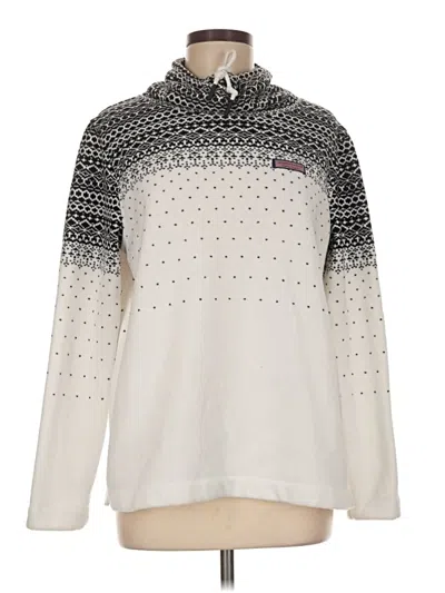 Pre-owned Vineyard Vines Pullover Sweater In Ivory