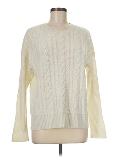 Pre-owned Vineyard Vines Pullover Sweater In Ivory