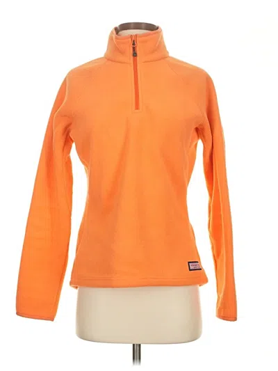 Pre-owned Vineyard Vines Pullover Sweater In Orange