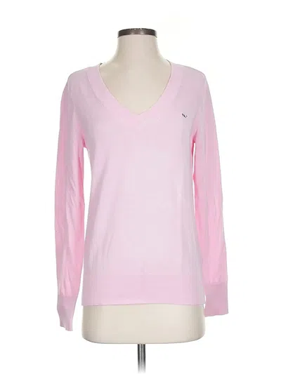 Pre-owned Vineyard Vines Pullover Sweater In Pink