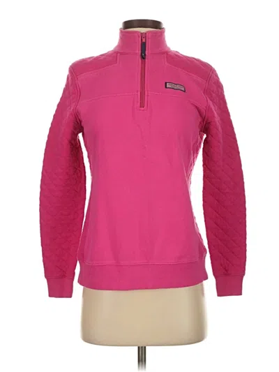 Pre-owned Vineyard Vines Pullover Sweater In Pink