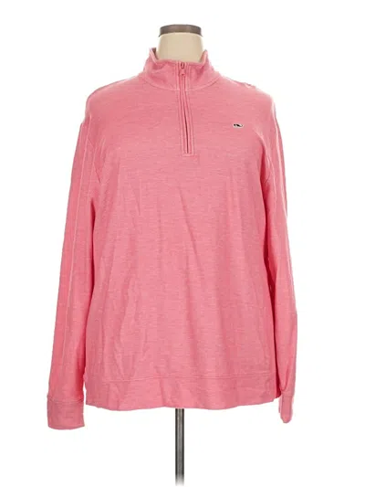 Pre-owned Vineyard Vines Pullover Sweater In Pink