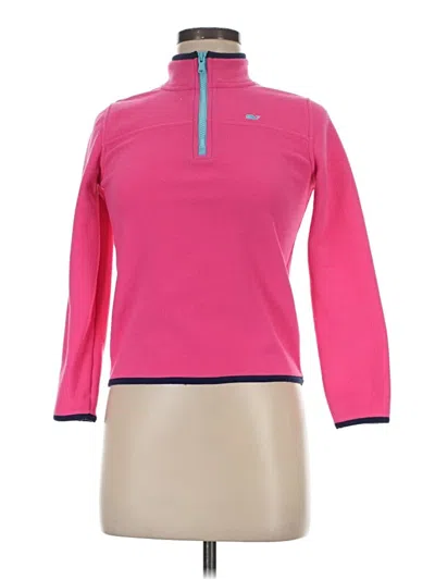 Pre-owned Vineyard Vines Pullover Sweater In Pink