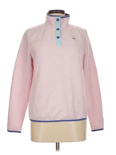 Pre-owned Vineyard Vines Pullover Sweater In Pink