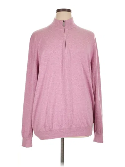 Pre-owned Vineyard Vines Pullover Sweater In Pink