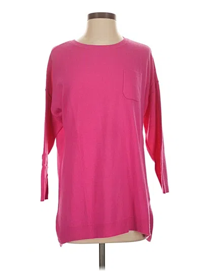 Pre-owned Vineyard Vines Pullover Sweater In Pink