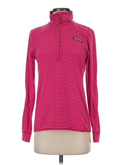Pre-owned Vineyard Vines Pullover Sweater In Pink