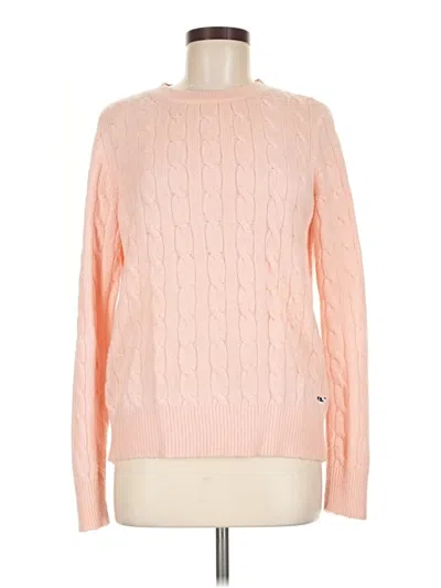 Pre-owned Vineyard Vines Pullover Sweater In Pink