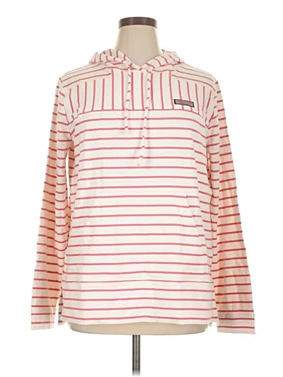Pre-owned Vineyard Vines Pullover Sweater In Pink
