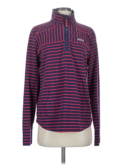 Pre-owned Vineyard Vines Pullover Sweater In Purple