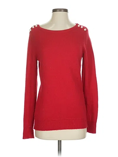 Pre-owned Vineyard Vines Pullover Sweater In Red